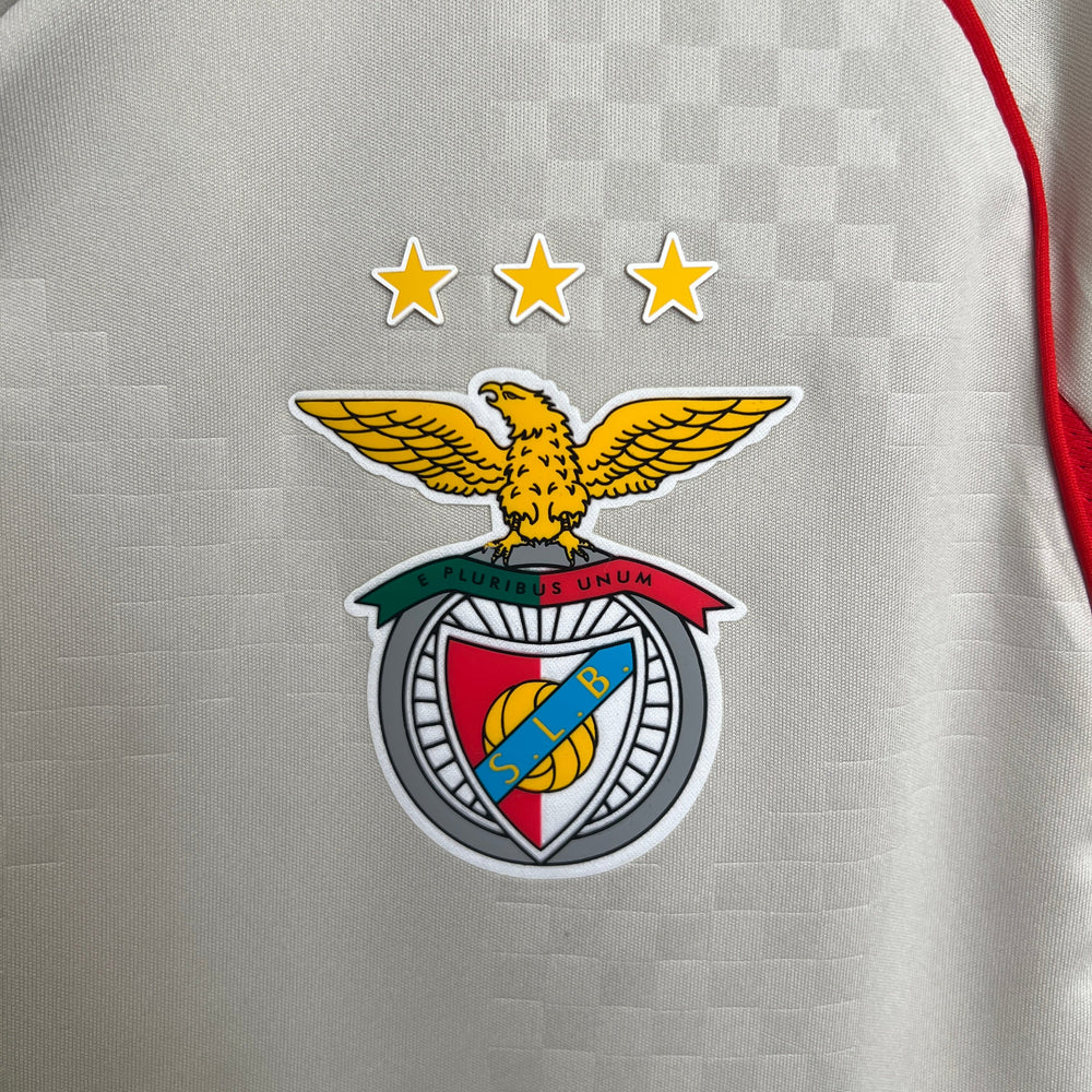 Camisa Benfica Away 25/26 Adidas Torcedor Masculino - Bege