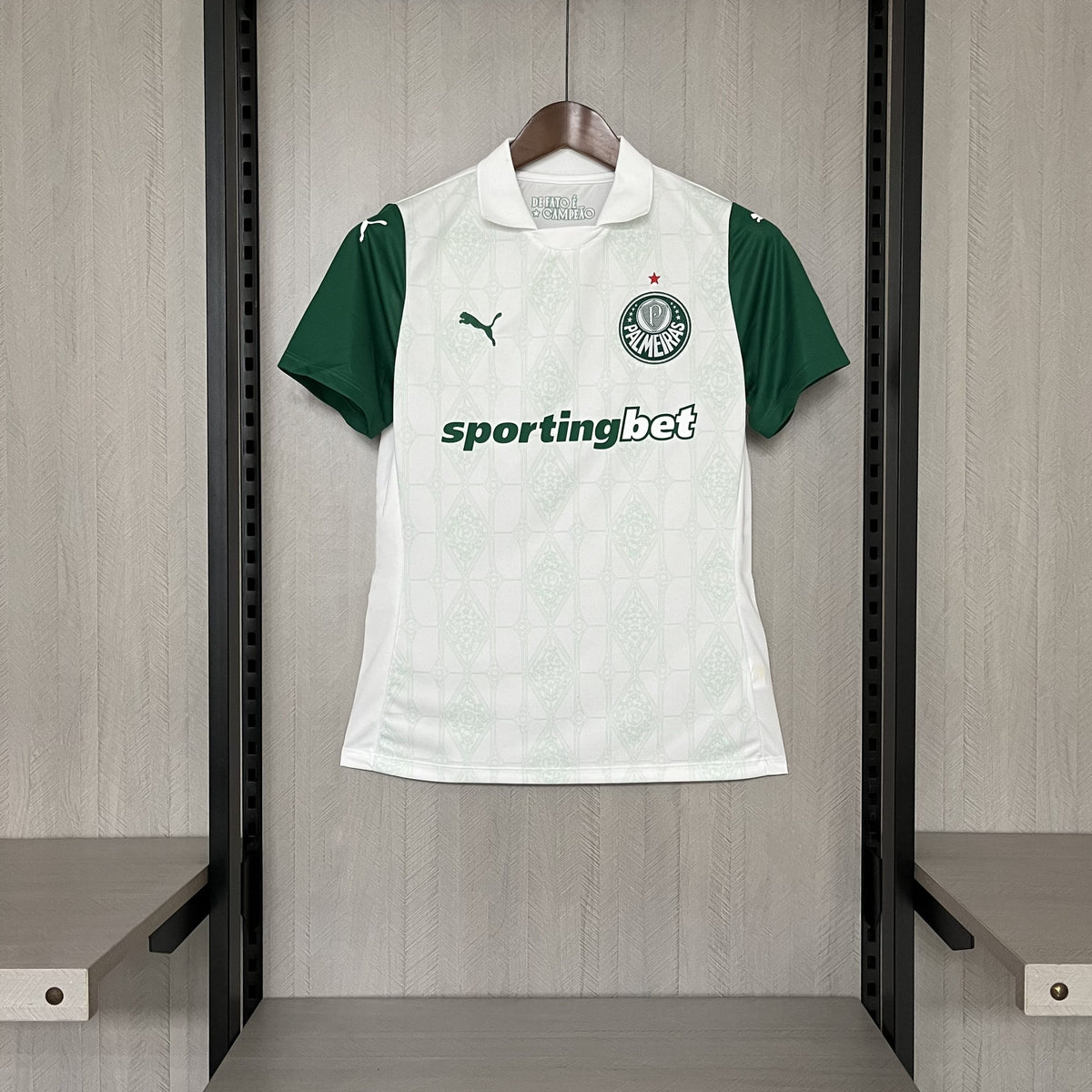 Camisa Palmeiras Away 25/26 – Branca – Feminina – Lançamento