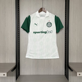 Camisa Palmeiras Away 25/26 – Branca – Feminina – Lançamento