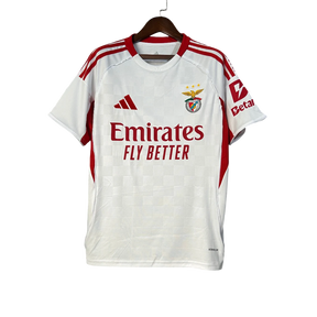 Camisa Benfica Away 25/26 Adidas Torcedor Masculino - Branca