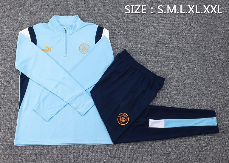 Conjunto de Treino Manchester City 24/25 – Azul