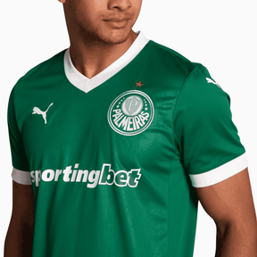 Camisa Puma Palmeiras 2025/26 I - R. VEIGA N° 23