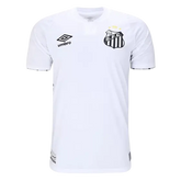 Camisa Santos I 24/25 Umbro Torcedor Masculino - Branco e Preto