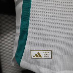 Camisa Newcastle Third 2024/25 Jogador Adidas Masculino com Patch- Branca e Azul