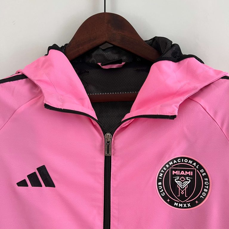 Corta Vento Inter Miami 24/25 – Rosa e Preto