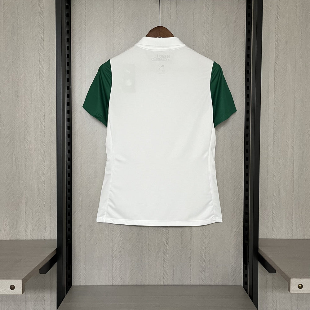 Camisa Palmeiras Away 25/26 – Branca – Feminina – Lançamento