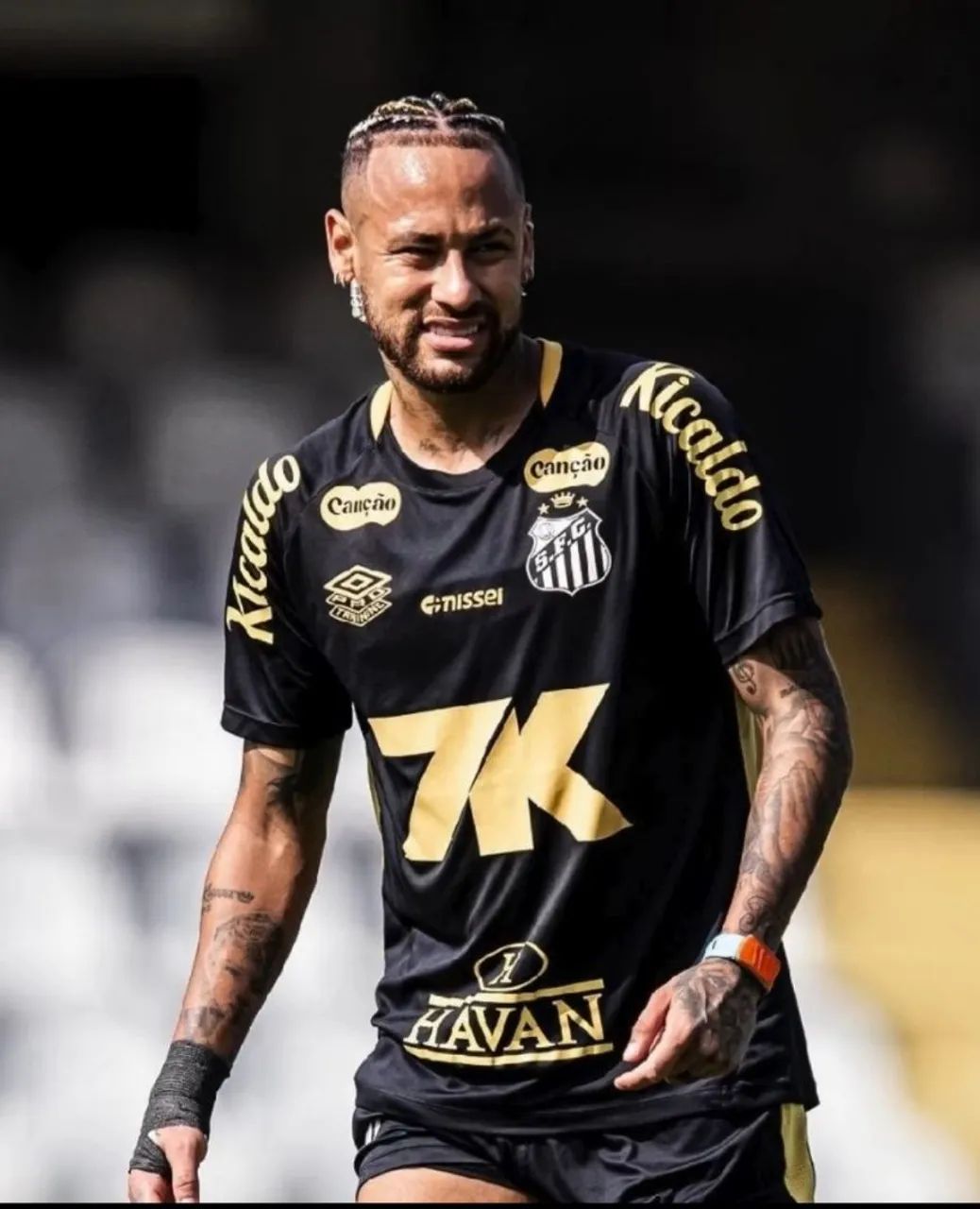 Camisa Jogador Santos 2025/26 Treino – Com patrocínio – Masculina