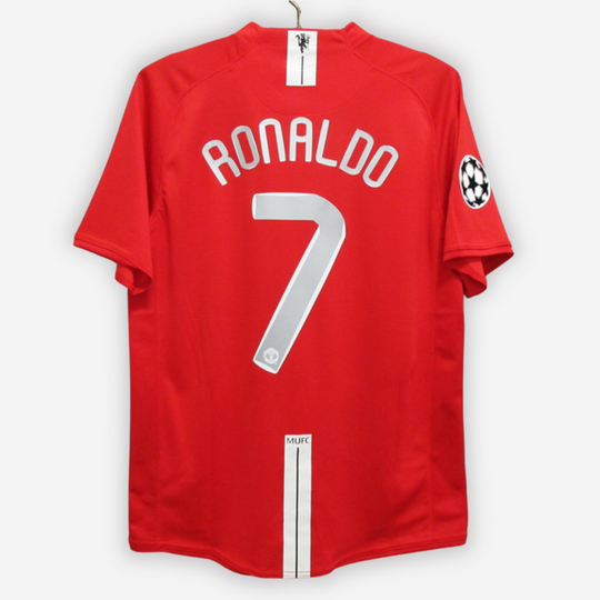 Camisa Manchester United I 2007/08- Retrô -RONALDO 7