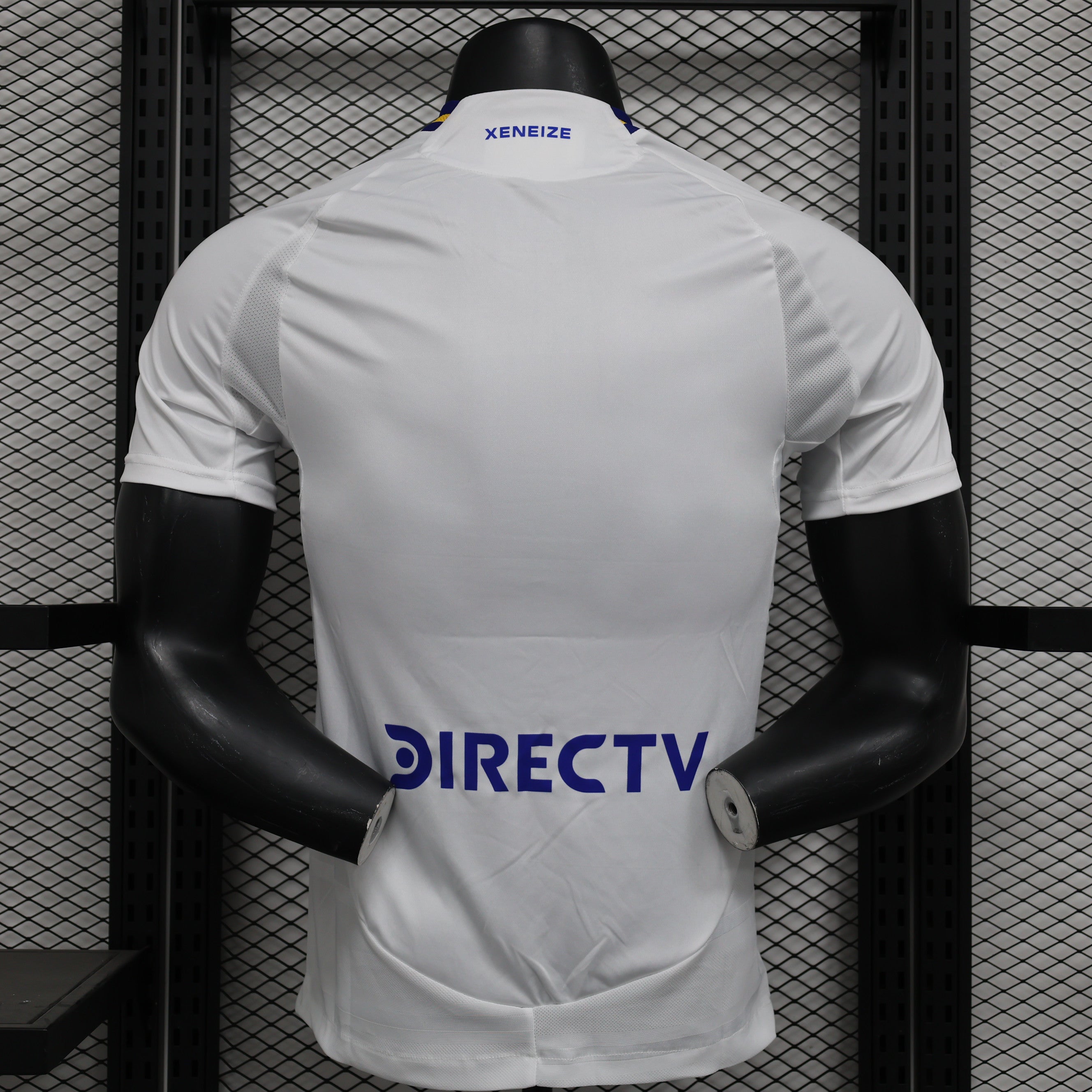 Camisa Boca Juniors Away 2024/25 Jogador Adidas Masculino com Patch - Branca, Azul e Amarela