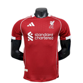 Camisa Liverpool Home 25/26 s/n Adidas Jogador Masculino - Vermelho