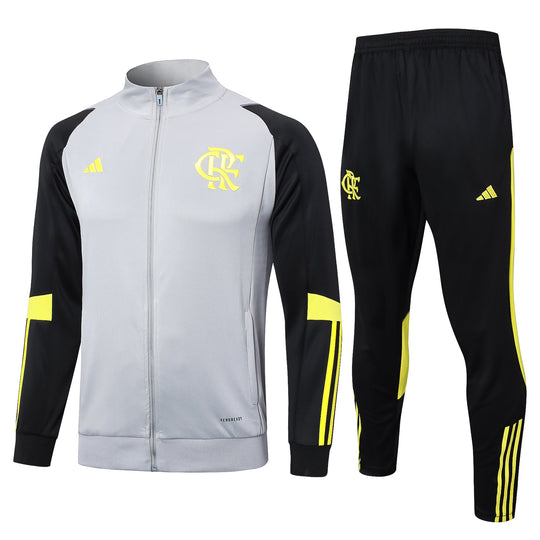 Conjunto de Treino Flamengo 24/25 – Cinza