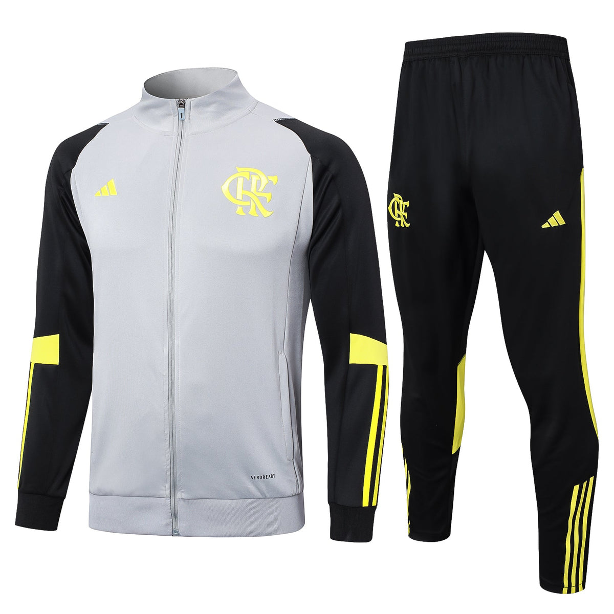Conjunto de Treino Flamengo 24/25 – Cinza