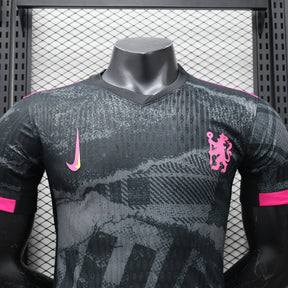 Camisa Chelsea Third 2024/25 Jogador Masculino com Patch - Preta