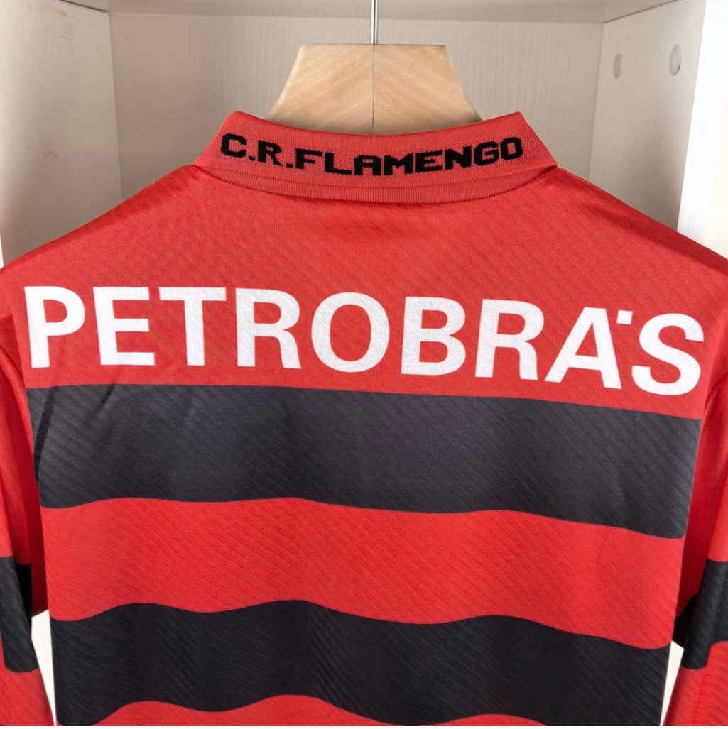 Camisa Flamengo Retrô 1994 Manga Longa