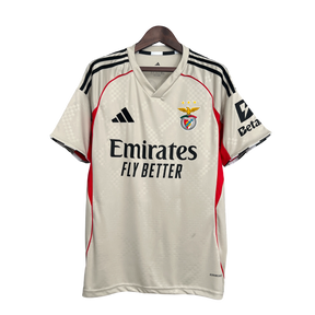 Camisa Benfica Away 25/26 Adidas Torcedor Masculino - Bege