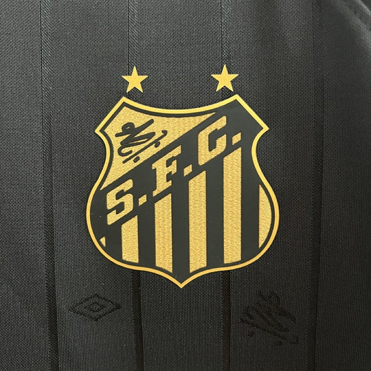 Camisa Santos Charlie Brown Jr Edição Especial 24/25 Umbro Torcedor Masculino - Preto