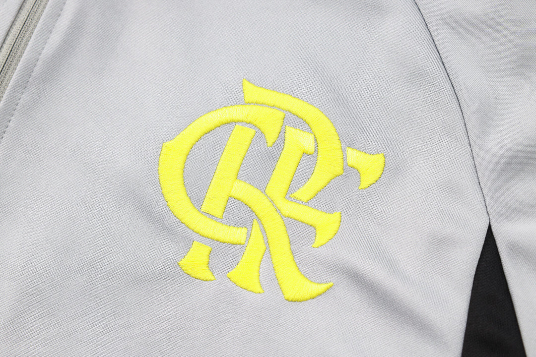 Conjunto de Treino Flamengo 24/25 – Cinza