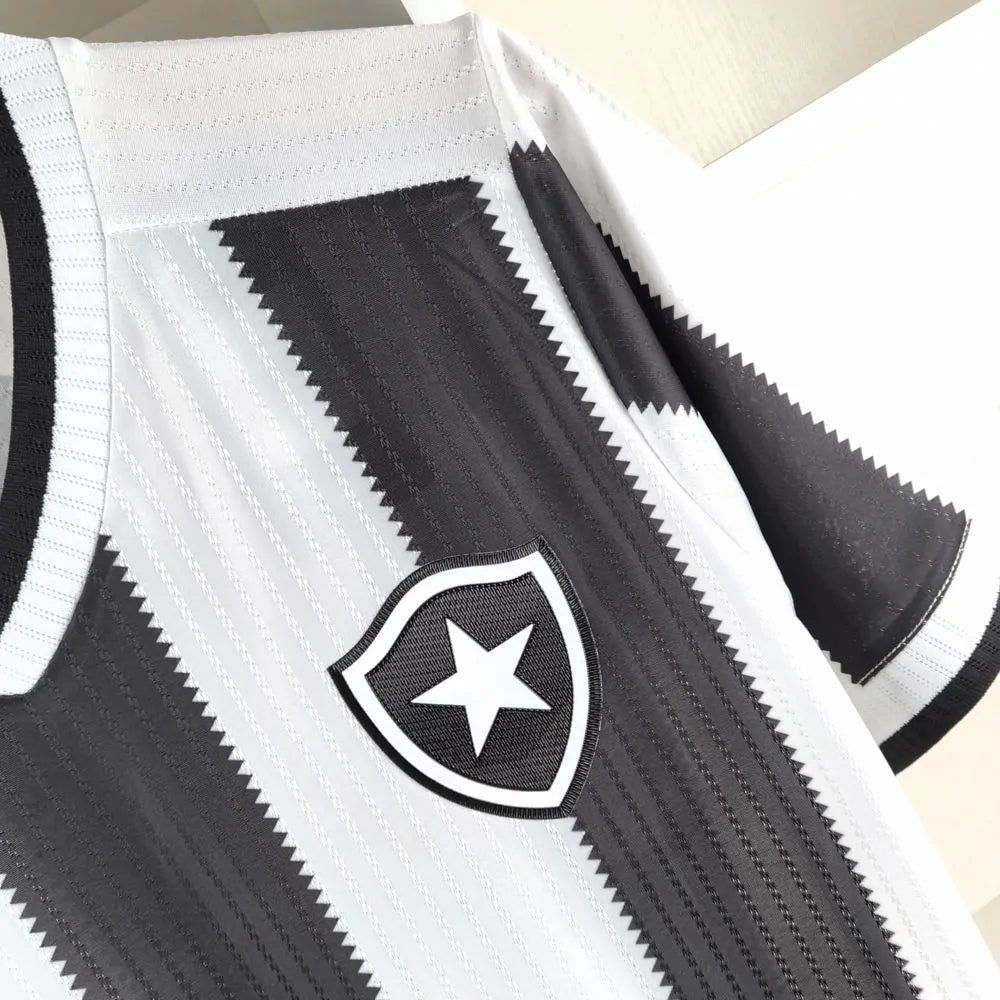 Camisa do Botafogo – Titular 2024/25 + Patchs Campeão Libertadores