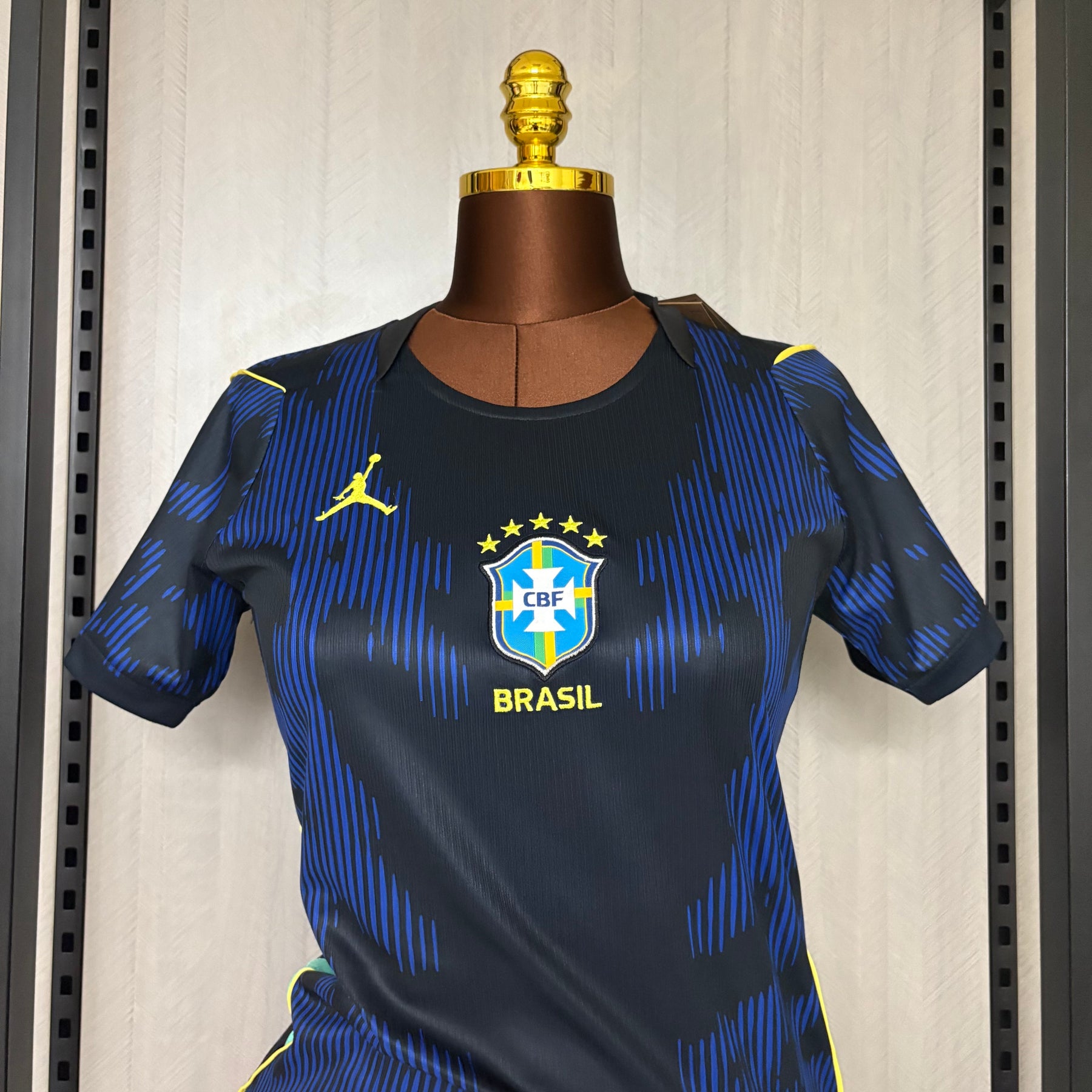 Camisa Brasil Feminina II 26/27 - Baby Look Azul - Camisa da Copa do Mundo 2026