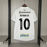 Camisa Santos Titular 24/25 – NEYMAR JR 10 – Masculino Torcedor – Com Patrocínio