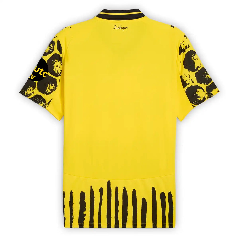 Camisa Borussia Dortmund X Kidsuper 25/26 s/n Puma Torcedor Masculino - Amarela e Preta