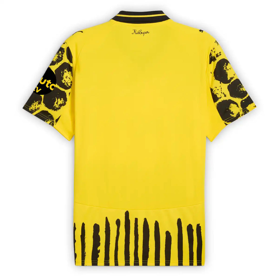 Camisa Borussia Dortmund X Kidsuper 25/26 s/n Puma Torcedor Masculino - Amarela e Preta