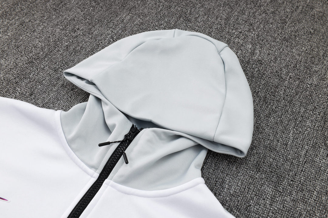 Conjunto Al-Hilal Sportswear Tech Fleece – Agasalho e Calça – Branco – CR7