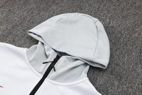 Conjunto Al-Hilal Sportswear Tech Fleece – Agasalho e Calça – Branco – CR7