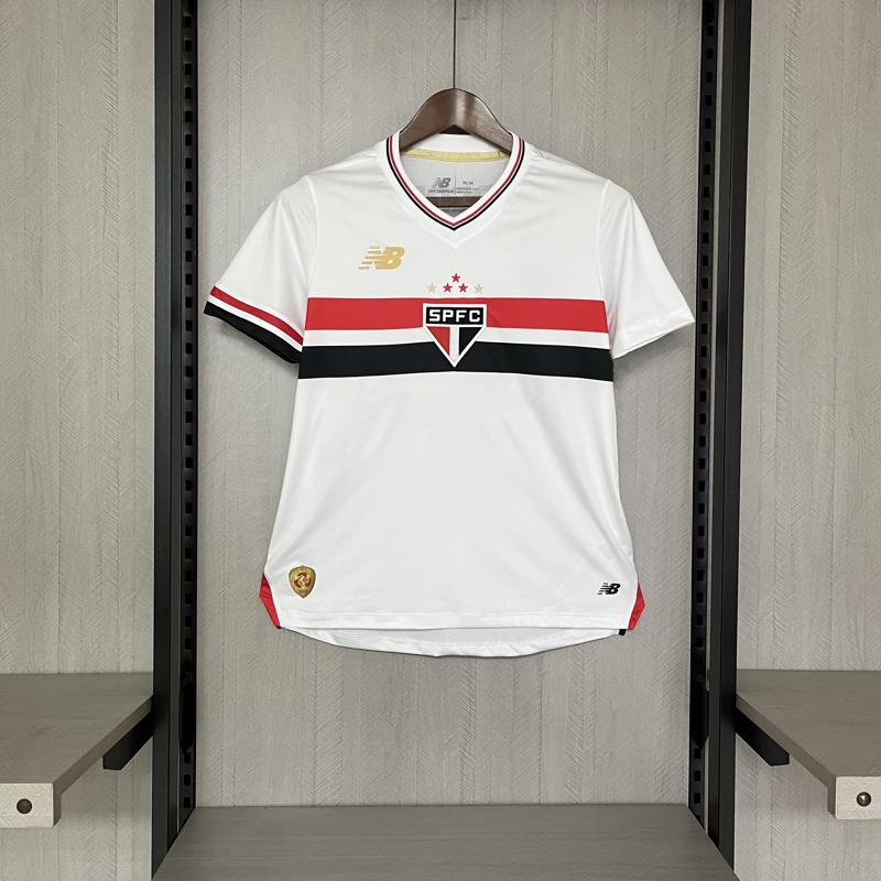 Camisa São Paulo Home 25/26 – Feminina – Lançamento