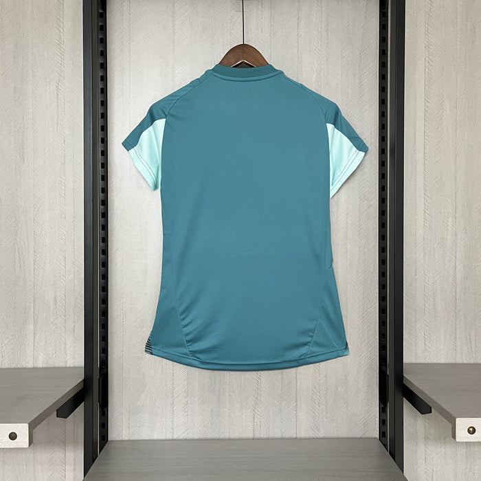 Camisa Cruzeiro Treino 25/26 Adidas Feminina - Azul