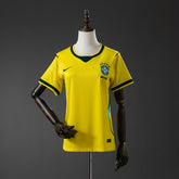 Camisa Brasil Feminina I 26/27 - Baby Look Amarela - Camisa da Copa do Mundo 2026