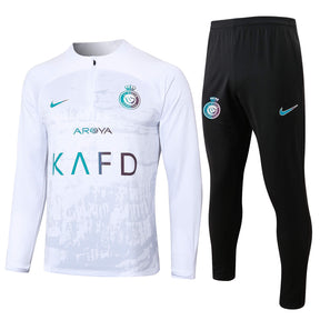 Conjunto de Treino Al-Nassr 24/25 – CR7 – Branco