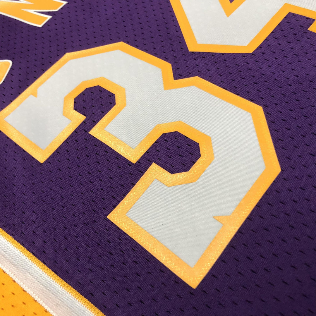 Regata Mitchell & Ness Lakers Shaquille O’Neal 1999-2000 Roxa