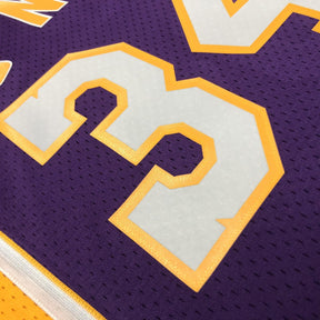 Regata Mitchell & Ness Lakers Shaquille O’Neal 1999-2000 Roxa