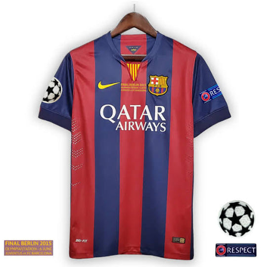 Camisa Barcelona – Retrô 2014/15 – NEYMAR JR #11 – Vermelha
