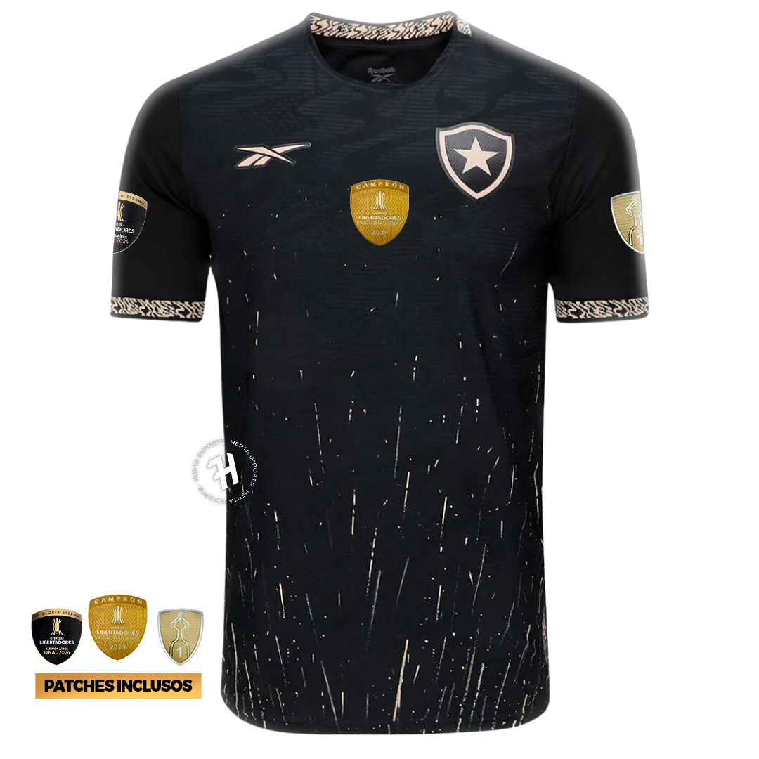 Camisa do Botafogo – Away 2024/25 + Patchs Campeão Libertadores