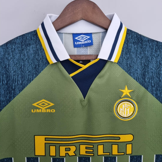 Camisa Inter de Milão Away (2) 1995/96 - Retrô Masculina