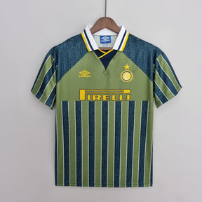 Camisa Inter de Milão Away (2) 1995/96 - Retrô Masculina