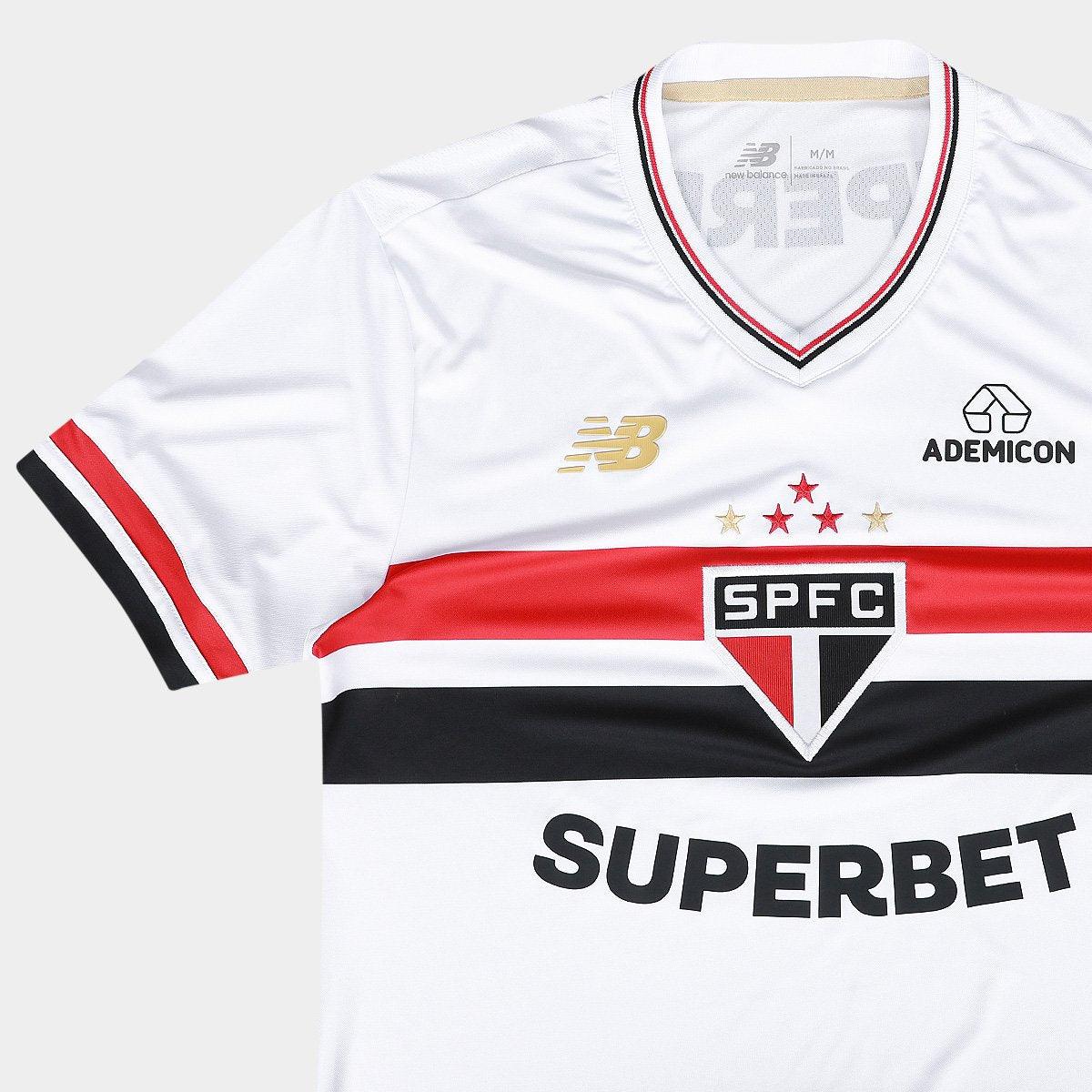 Camisa New Balance São Paulo 2025/26 I BOBADILLA N° 21