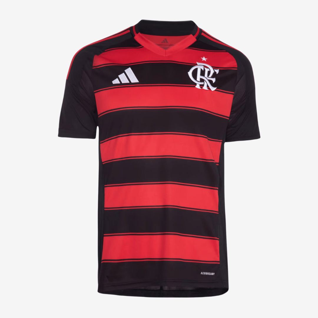 Camisa Adidas Flamengo 2025/26 I B. HENRIQUE N° 27