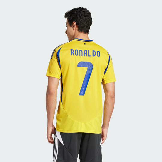Camisa Al-Nassr Home 24/25 – Torcedor Masculina – PERSONALIZAÇÃO CR7