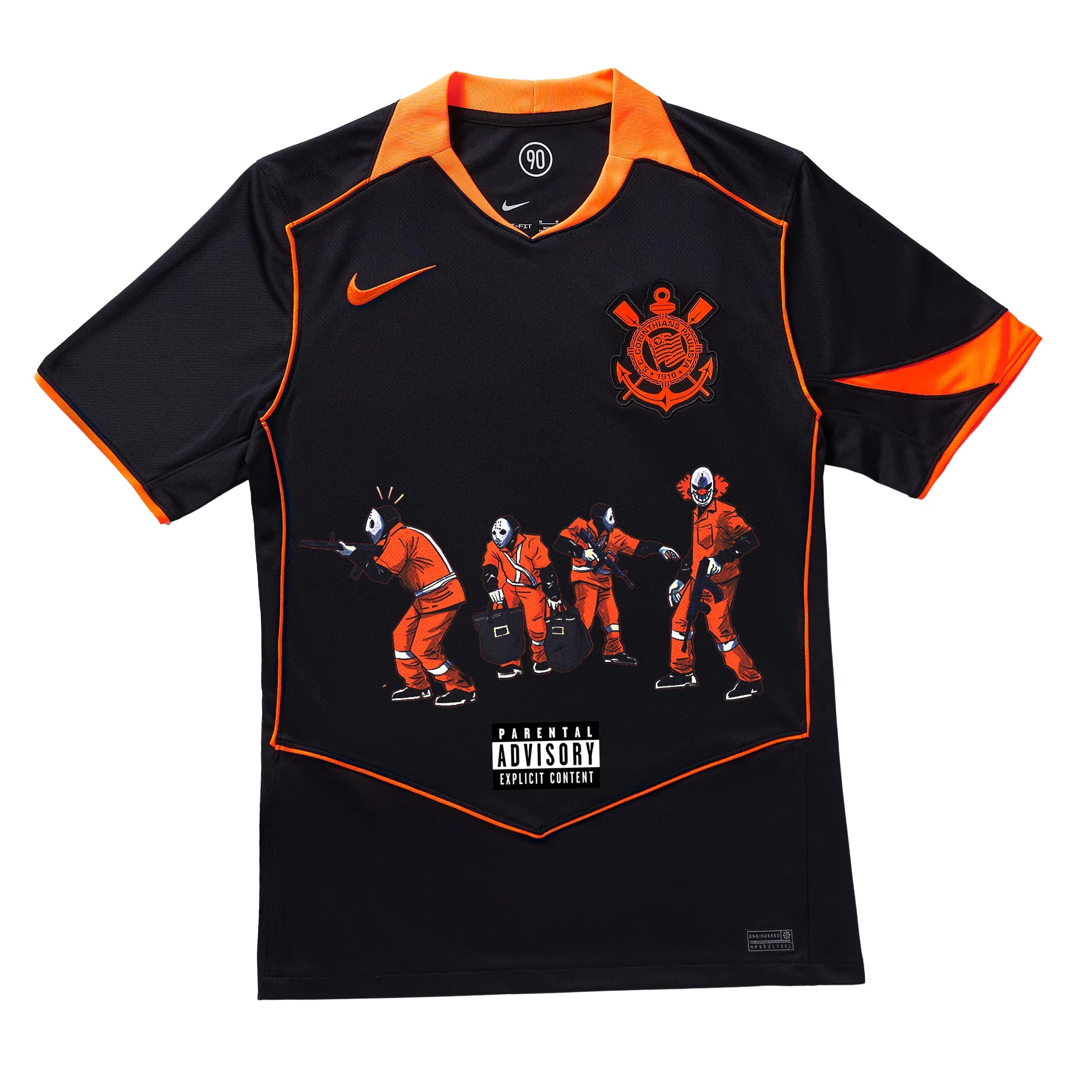 Camisa Nike Corinthians Total 90 x Racionais MC