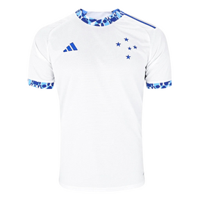 Camisa Cruzeiro II 24/25 – Gabi Nº 9 – Torcedor Adidas Masculina – Branco e Azul