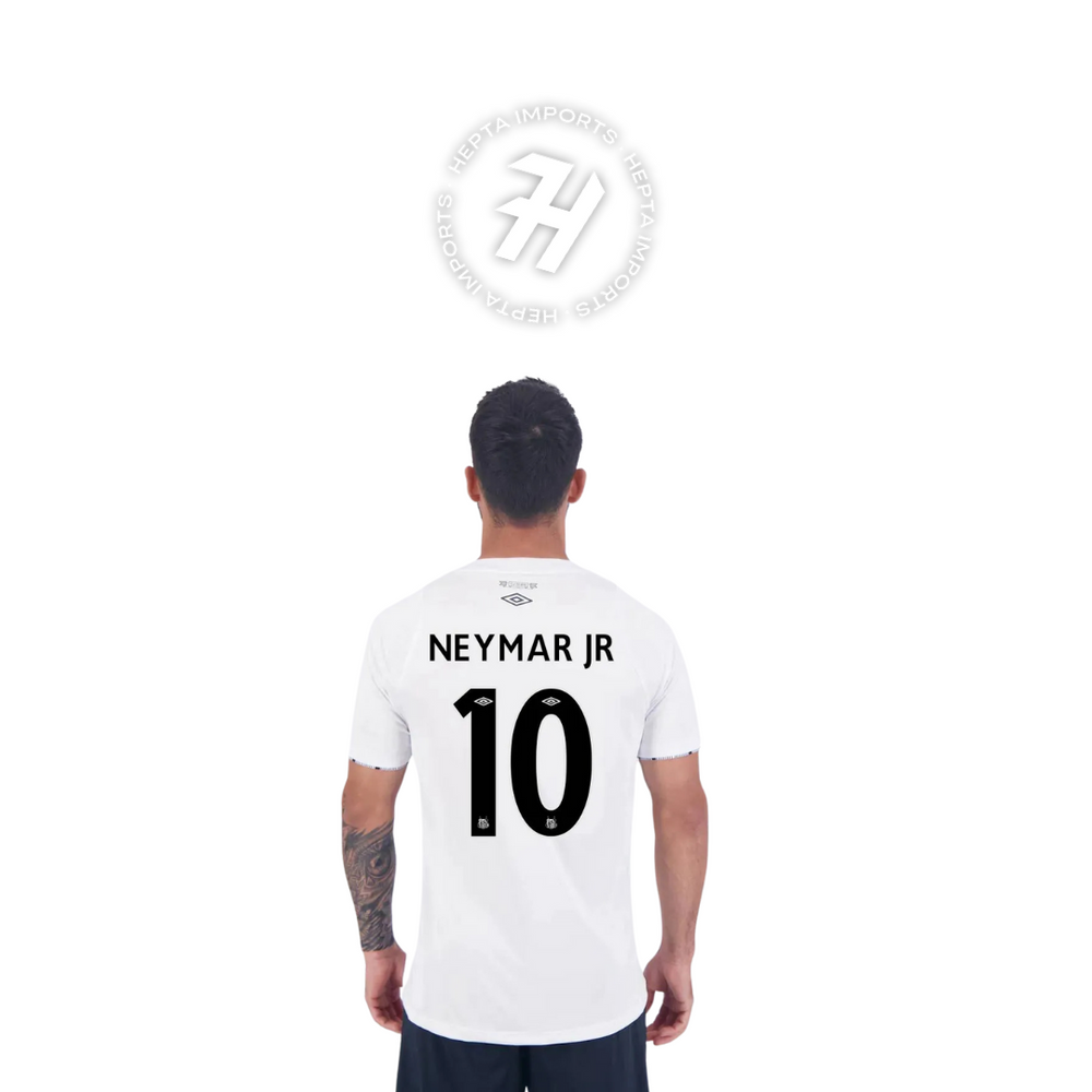 Camisa Santos Titular 24/25 – NEYMAR JR 10 – Masculino Torcedor