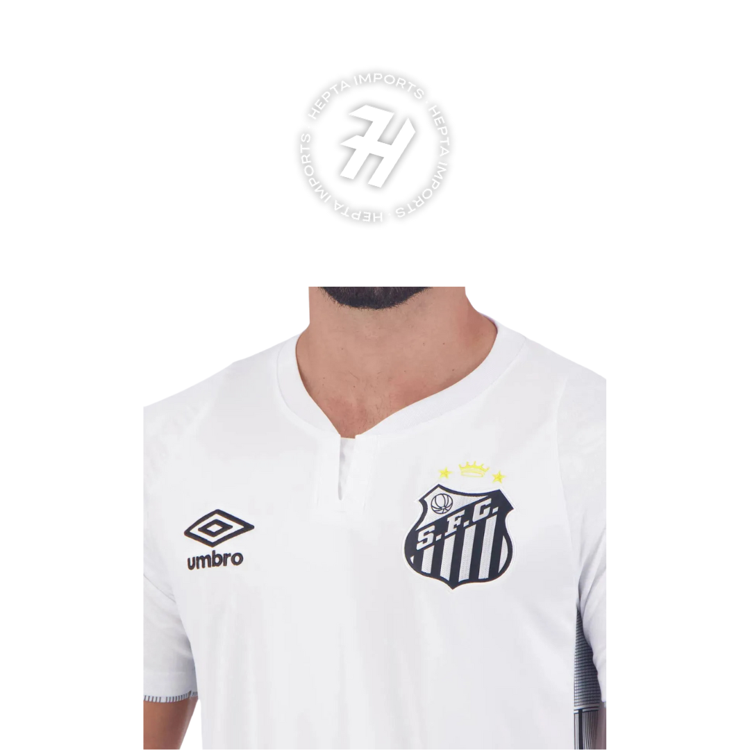 Camisa Santos Titular 24/25 – NEYMAR JR 10 – Masculino Torcedor