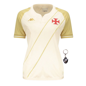 Camisa Vasco Da Gama Third 24/25 – Feminina + Chaveiro de Brinde