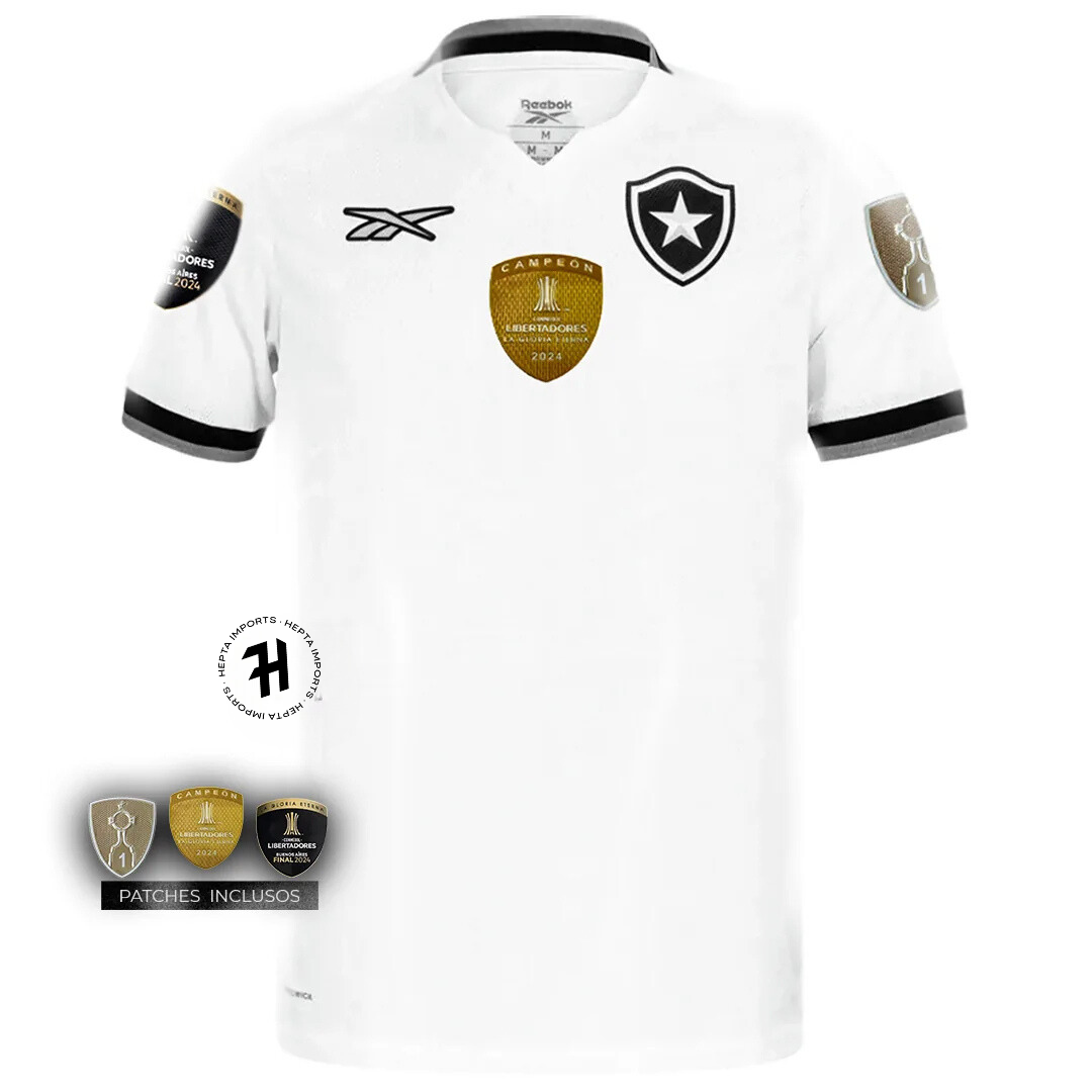 Camisa do Botafogo – Third 2024/25 + Patchs Campeão Libertadores