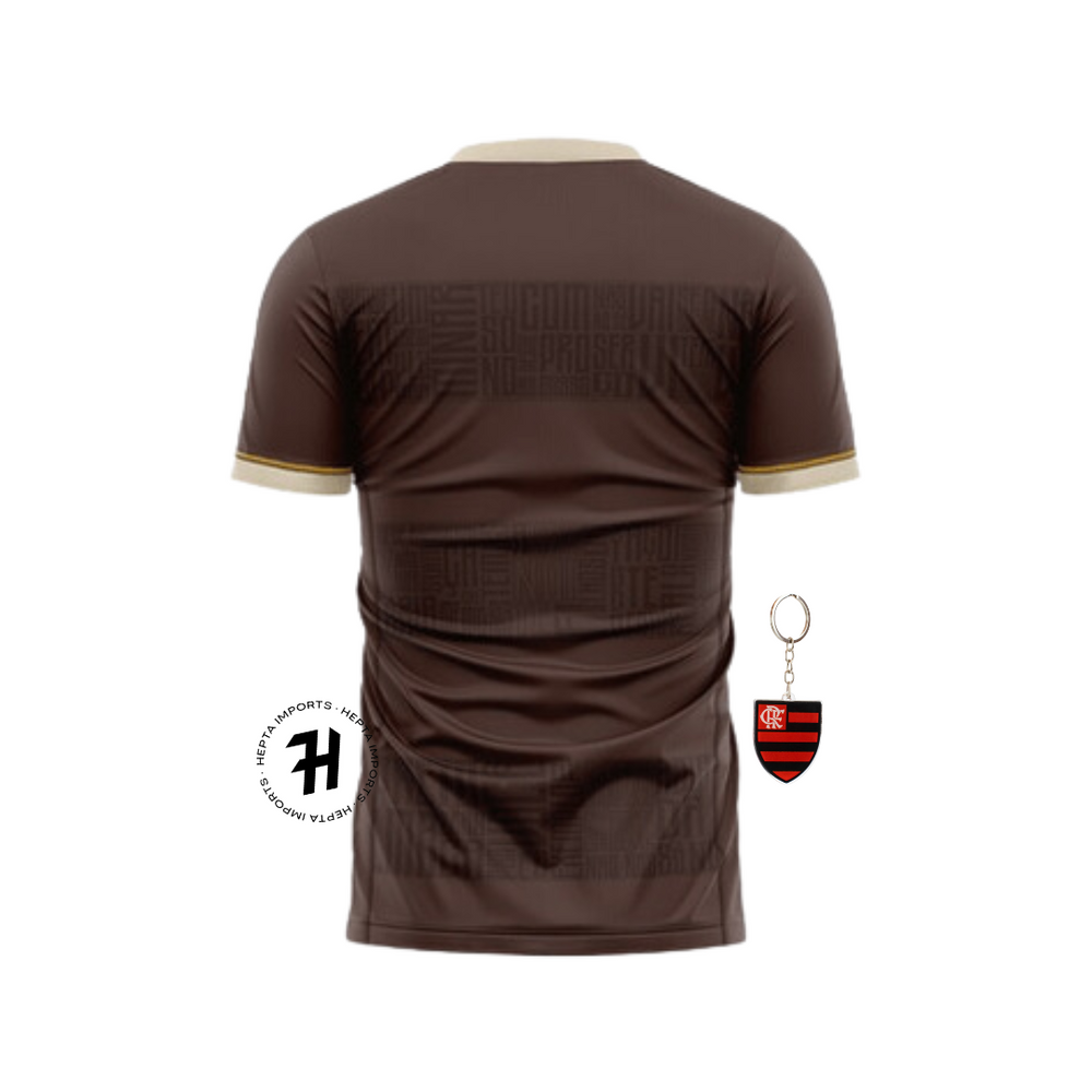 Camisa Flamengo Novembro Negro 24/25 – “Identidade” – Masculina Torcedor + Chaveiro de Brinde