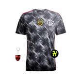 Camisa Flamengo Third 2024/25 Masculina Torcedor + Patch Campeão da Copa do Brasil 2024 +Chaveiro de Brinde