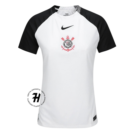 Camisa Corinthians Feminina Titular 2025/26 – Lançamento